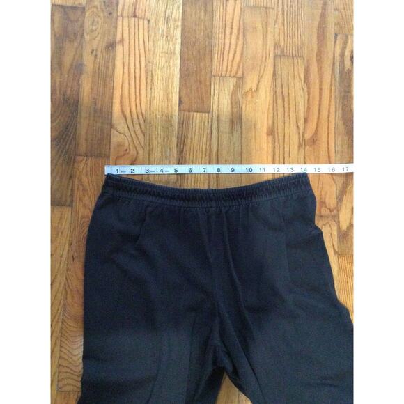 Elisabeth by Liz Claiborne Black Elastic Waist Cotton Pant Size 2 - Picture 9 of 13